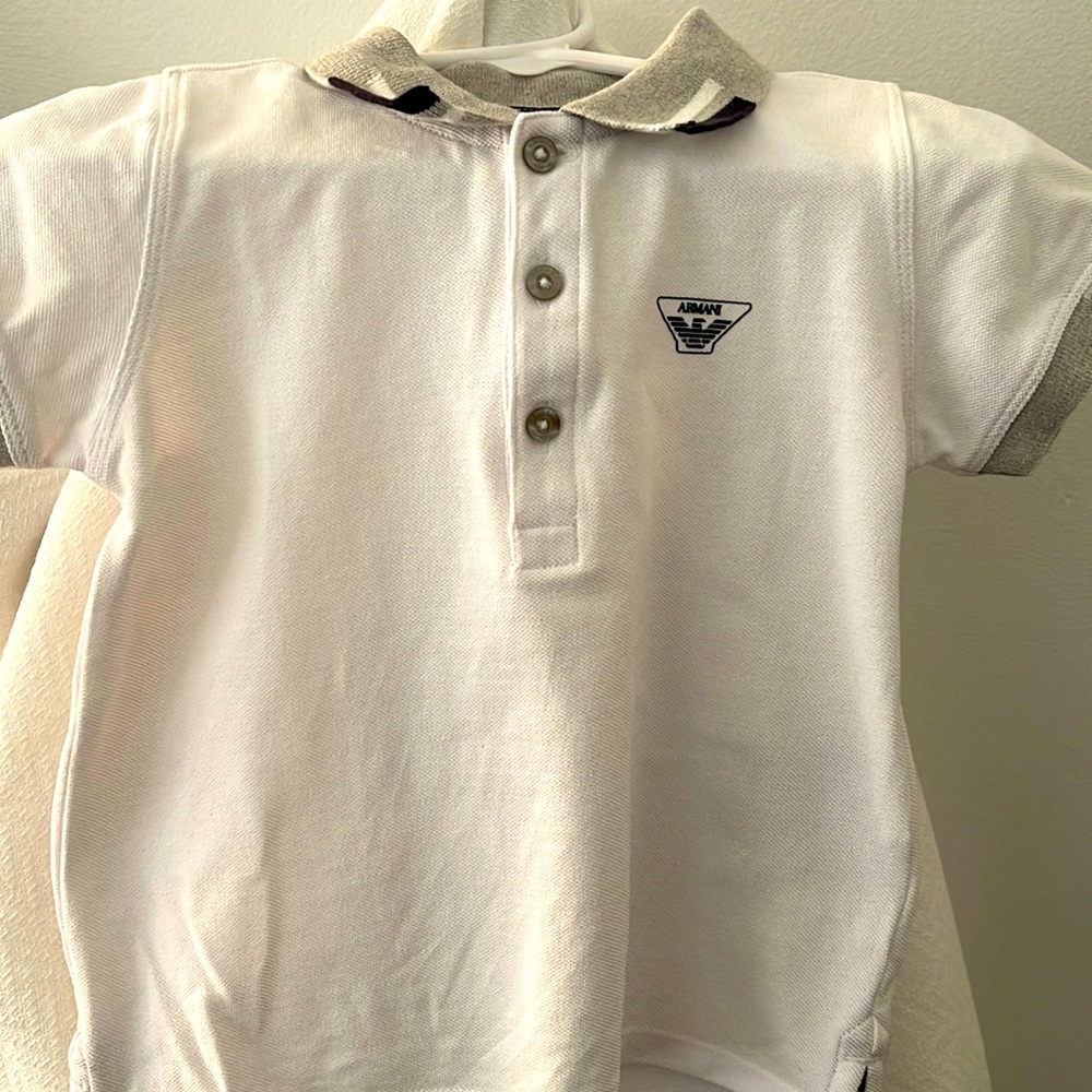 Emporio Armani Kids Logo Polo Shirt